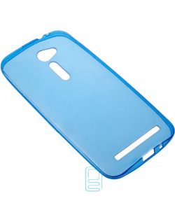 Чехол силиконовый цветной ASUS ZenFone 2 5″ синий