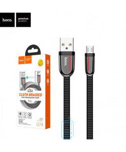 USB Кабель Hoco U74 "Grand" micro USB 1.2м чорний