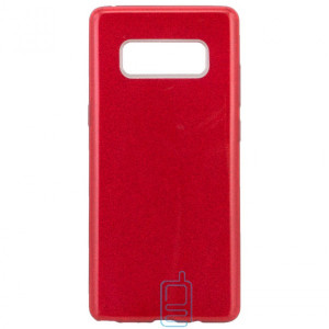 Чехол силиконовый Shine Samsung Note 8 N950 красный