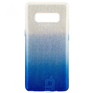 Чохол силіконовий Shine Samsung Note 8 N950 градієнт синій