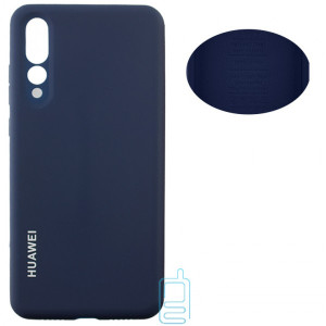Чохол Silicone Cover Full Huawei P20 Pro, P20 Plus синій