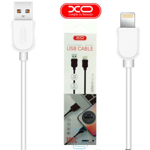 USB кабель XO NB41 Apple Lightning 1m белый