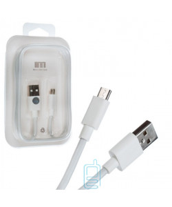 USB Кабель MEIZU micro USB білий