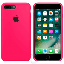 Чохол Silicone Case Apple iPhone 7 Plus, 8 Plus яскраво-малиновий 38