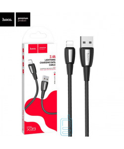 USB кабель Hoco X39 ″Titan” Apple Lightning 1m черный