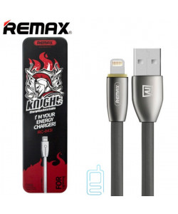 USB Кабель Remax Kinght RC-043i Lightning чорний
