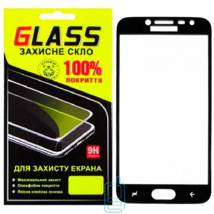 Защитное стекло Full Screen Samsung J2 2018 J250, J2 Pro 2018 black Glass
