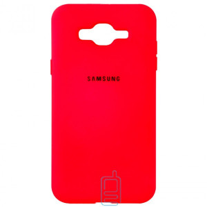 Чехол Silicone Case Full Samsung J2 Prime G532, G530 красный