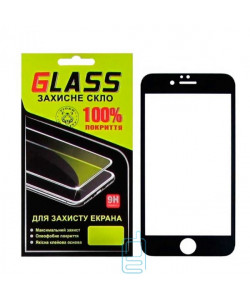 Защитное стекло Full Glue Apple iPhone 6 black Glass