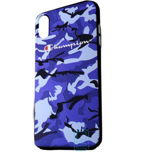 Чехол Creative TPU+PC Apple iPhone X, XS Champion blue