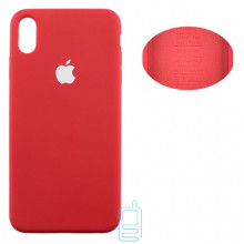 Чехол Silicone Cover Full Apple iPhone XR красный