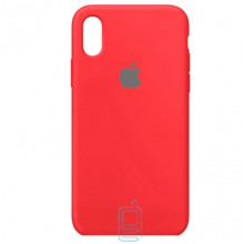 Чехол Silicone Case Full iPhone XS Max красный