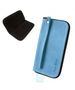 Универсальный чехол-сумка Prima Galant размер XL - 5.5″ голубой
