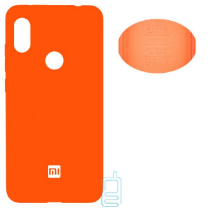 Чехол Silicone Cover Full Xiaomi Redmi Note 6, Note 6 Pro оранжевый