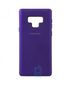 Чохол Silicone Case Full Samsung Note 9 N960 фіолетовий