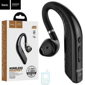 Bluetooth моно-гарнитура Hoco E48 черная