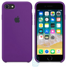 Чехол Silicone Case Apple iPhone 7, 8 фиолетовый 34