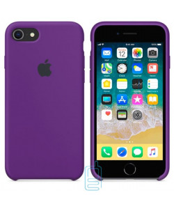 Чехол Silicone Case Apple iPhone 7, 8 фиолетовый 34