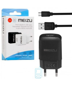Мережевий зарядний пристрій Meizu YJ-06 1USB 2.0A micro-USB black