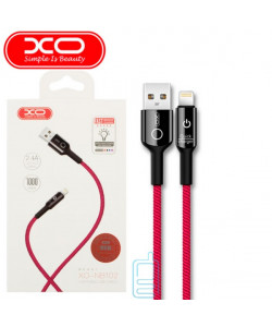 USB Кабель XO NB102 Lightning 1m красный