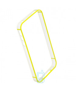 Чехол-бампер Apple iPhone 4 Vser желтый