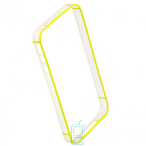 Чехол-бампер Apple iPhone 4 Vser желтый