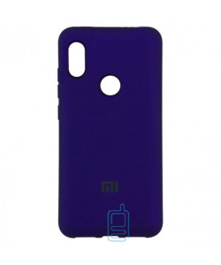 Чехол Silicone Case Full Xiaomi Mi 8 SE фиолетовый