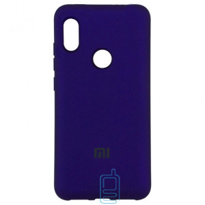 Чехол Silicone Case Full Xiaomi Mi 8 SE фиолетовый