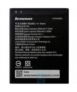 Акумулятор Lenovo BL243 3000 mAh для A7000, K5 Note, A7600 AAAA / Original тех.пакет