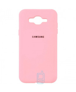 Чехол Silicone Case Full Samsung J2 Prime G532, G530 розовый