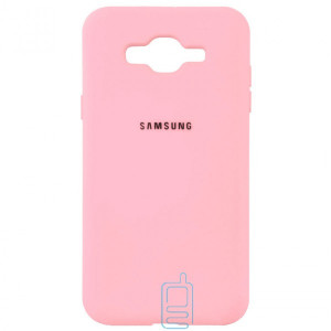 Чехол Silicone Case Full Samsung J2 Prime G532, G530 розовый