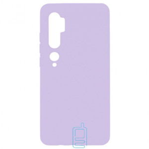 Чехол Silicone Cover Full Xiaomi Mi Note 10, Mi CC9 Pro сиреневый