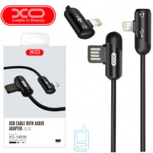 USB кабель XO NB38 Apple Lightning 1m чорний