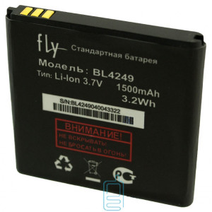 Акумулятор Fly BL4249 1500 mAh E145 TV, E157 AAAA / Original тех.пакет