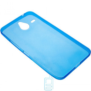 Чохол силіконовий кольоровий Nokia Lumia 640 XL синій