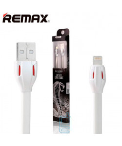 USB кабель Remax Laser RC-035i Apple Lightning 1m білий