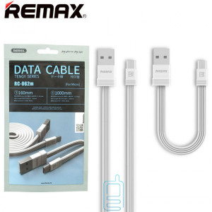 USB кабель Remax RC-062m micro USB 1m білий