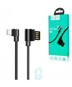 USB кабель Hoco U37 "Long Roam" Apple Lightning 0.6m чорний