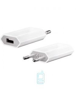Сетевое зарядное устройство Apple 1USB 1.0A white AAA