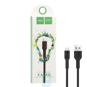 USB кабель Hoco U31 ″Benay″ micro USB 1.2m черный