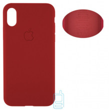 Чохол Silicone Cover Full Apple iPhone X, iPhone XS 5.8 червоний