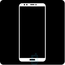Защитное стекло Full Screen Huawei Y7 Pro 2018 white тех.пакет