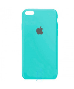 Чохол Silicone Case Full iPhone 7, 8 бірюзовий