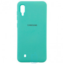 Чехол Silicone Case Full Samsung M10 2019 M105 бирюзовый