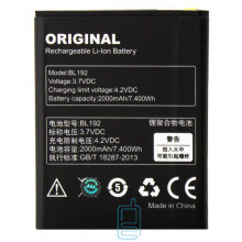 Аккумулятор Lenovo BL192 2000 mAh A680, A526, A590, A529 AAA класс тех.пакет