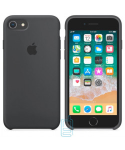 Чохол Silicone Case Apple iPhone 6 Plus, 6S Plus темно-сірий 15
