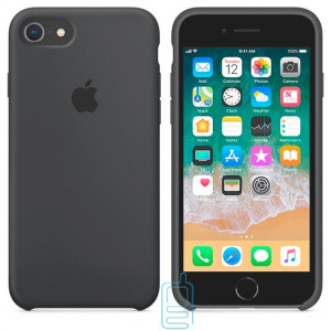 Чехол Silicone Case Apple iPhone 6 Plus, 6S Plus темно-серый 15