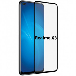 3D Стекло Realme X3 – Full Glue (полный клей)