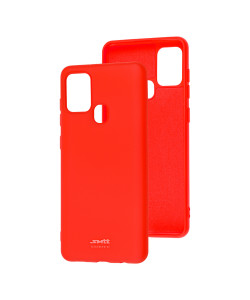 Чехол силиконовый Samsung Galaxy A21s A217 – Smtt (Красный)