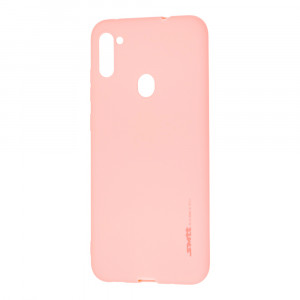 Чехол силиконовый SMTT Samsung M11 2020 M115 розовый